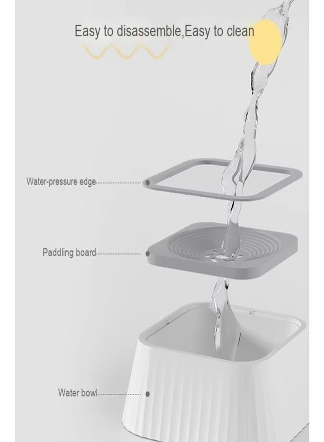 KittuPet وعاء طعام للقطط من كيتوبيت مانع للانزلاق بتصميم عظمة سمكة بلاستيكية - Image 3